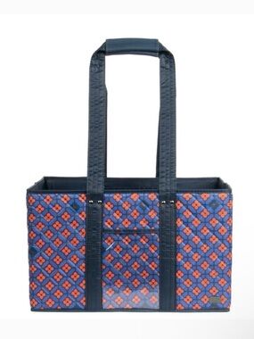 lug Gallop Home Collapsable Carryall Tote in Very Berry Blue